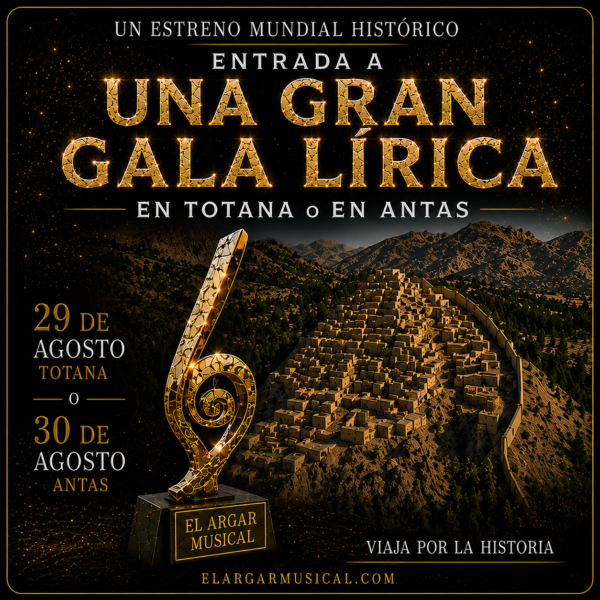 Una Gran Gala Lírica 2026 | Totana o Antas
