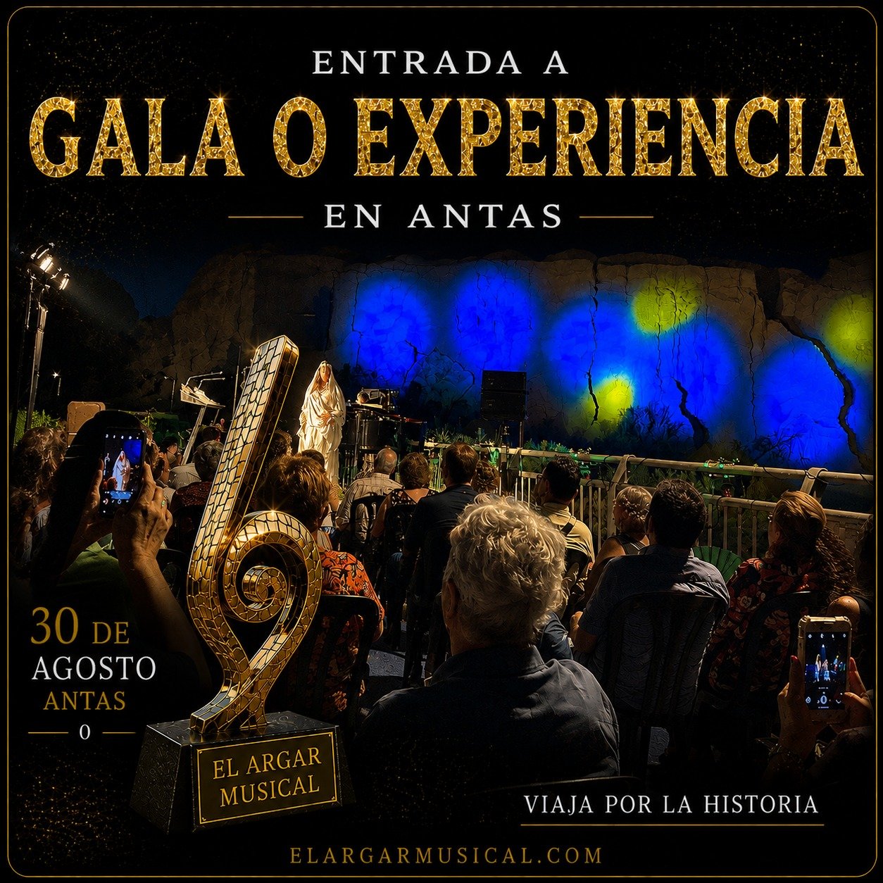 Gala o Experiencia 2026 en Antas